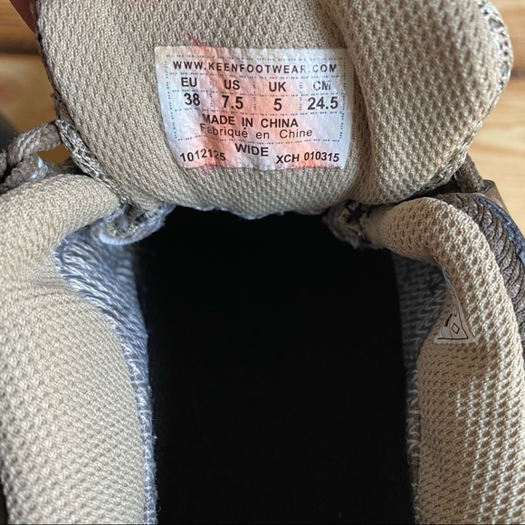 KEEN Koven Low Waterproof Hiking Shoe Sneaker 7.5 - Picture 8 of 8